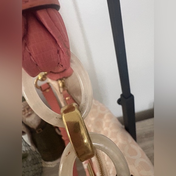 Coach 2010 Kristin Hobo Shoulder Bag- Ombré Pink and Cream - Picture 9 of 14